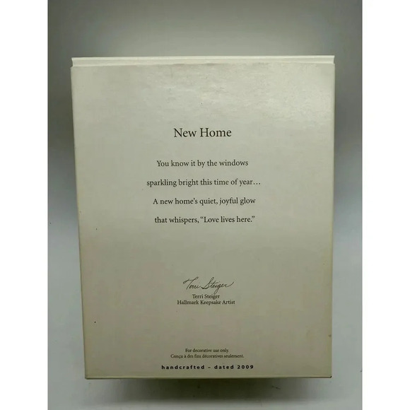 2009 Hallmark Keepsake Ornament New Home Christmas Holidays New In Box  - Picture 2 of 3